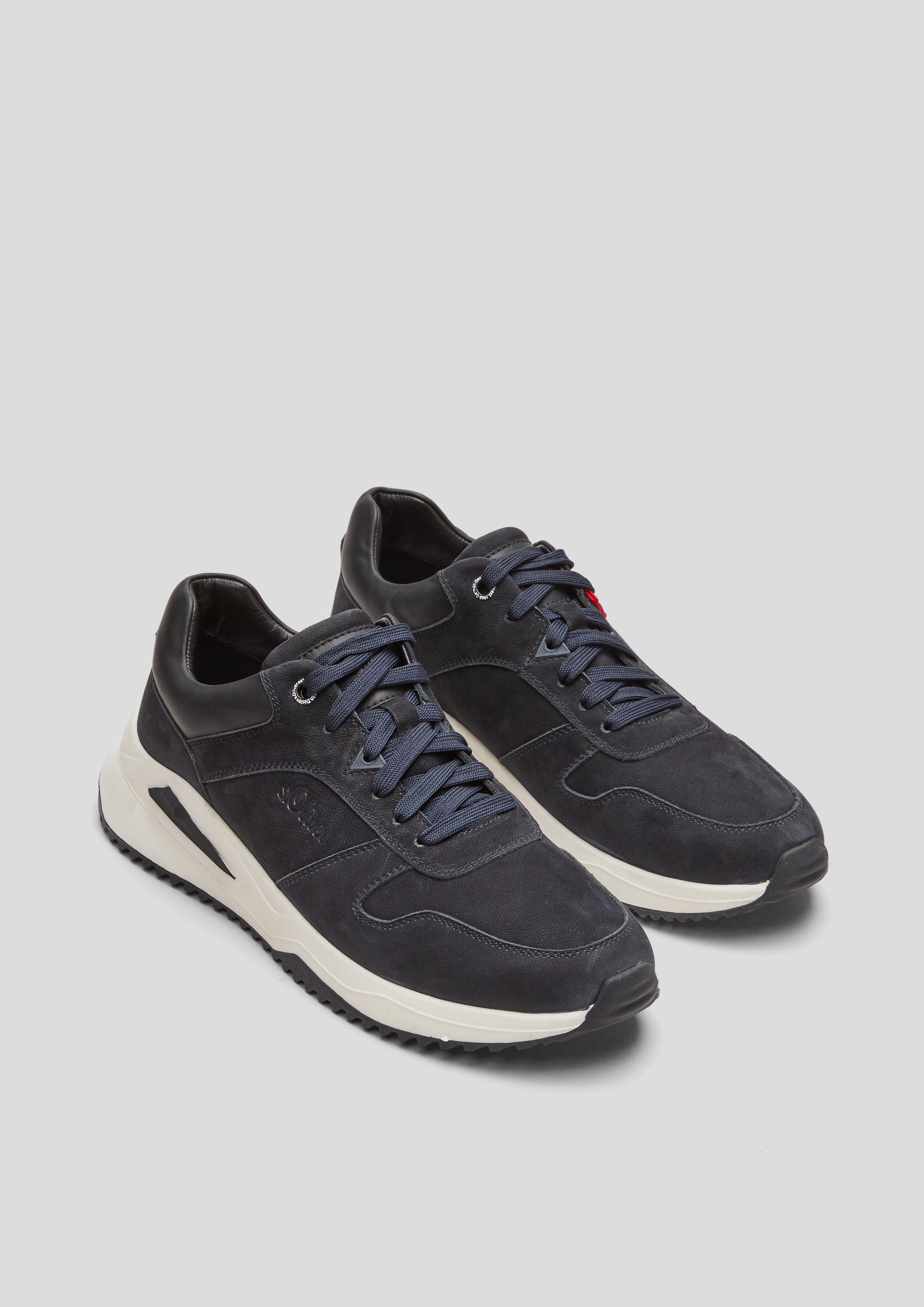 Sneaker mit Leder  102.107.106.13610-805