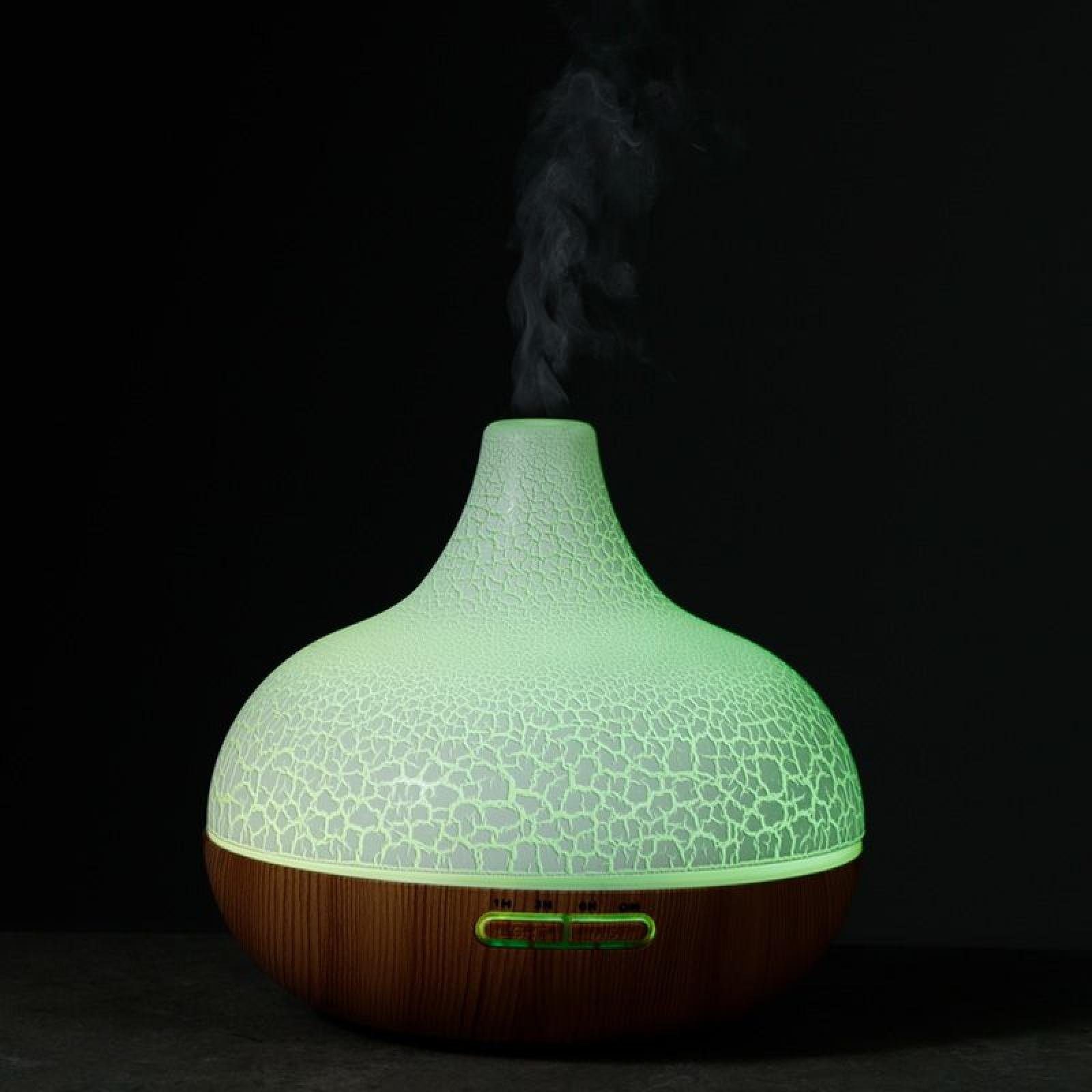 Puckator Diffuser Eden Elemental tropfenformiger farbwechselnder USB Duftöl Diffuser Luf