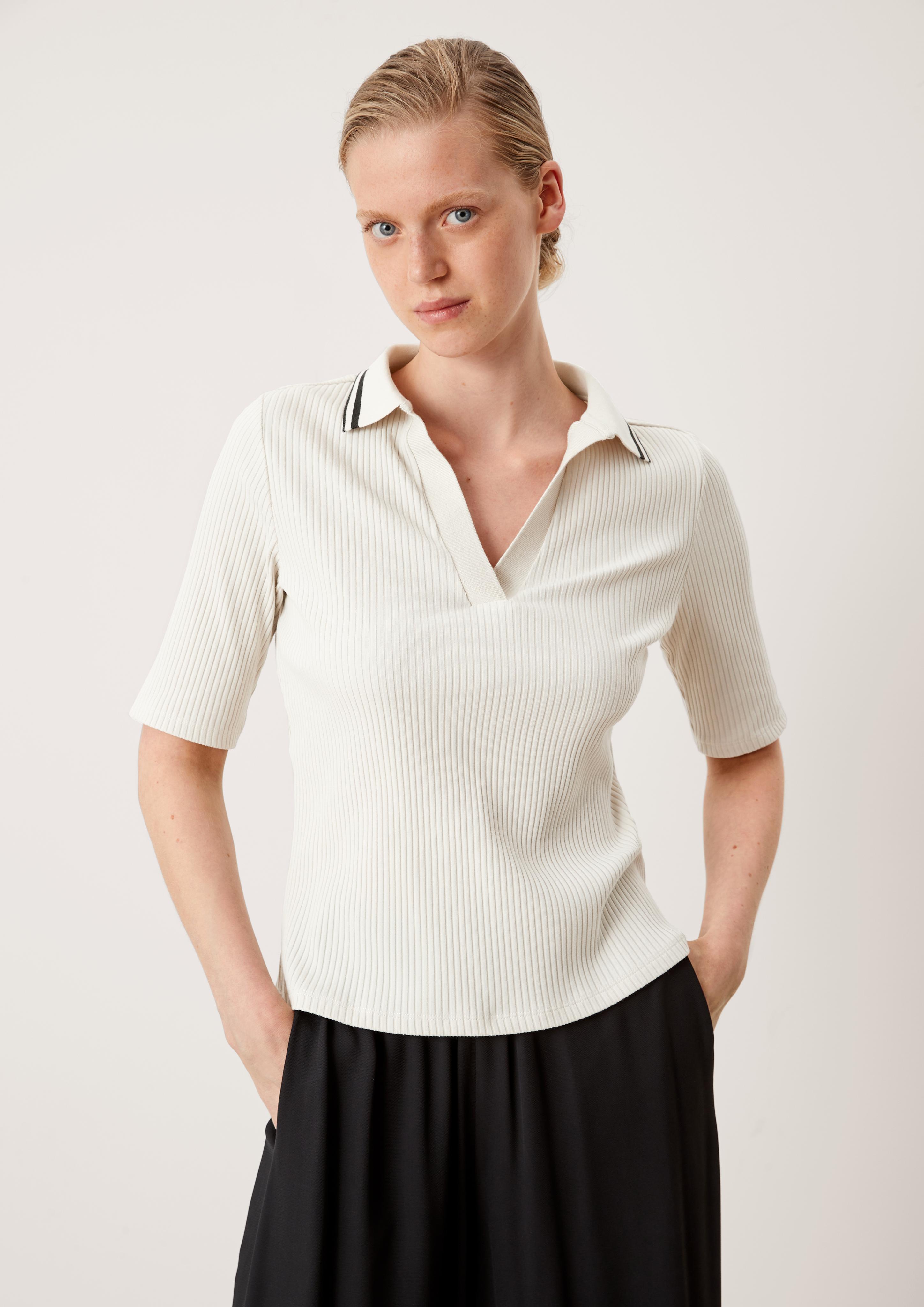 T-Shirt mit Polokragen  2126130-8010