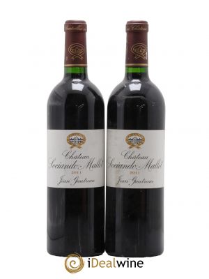Château Sociando Mallet  2011 - Lot de 2 Bouteilles