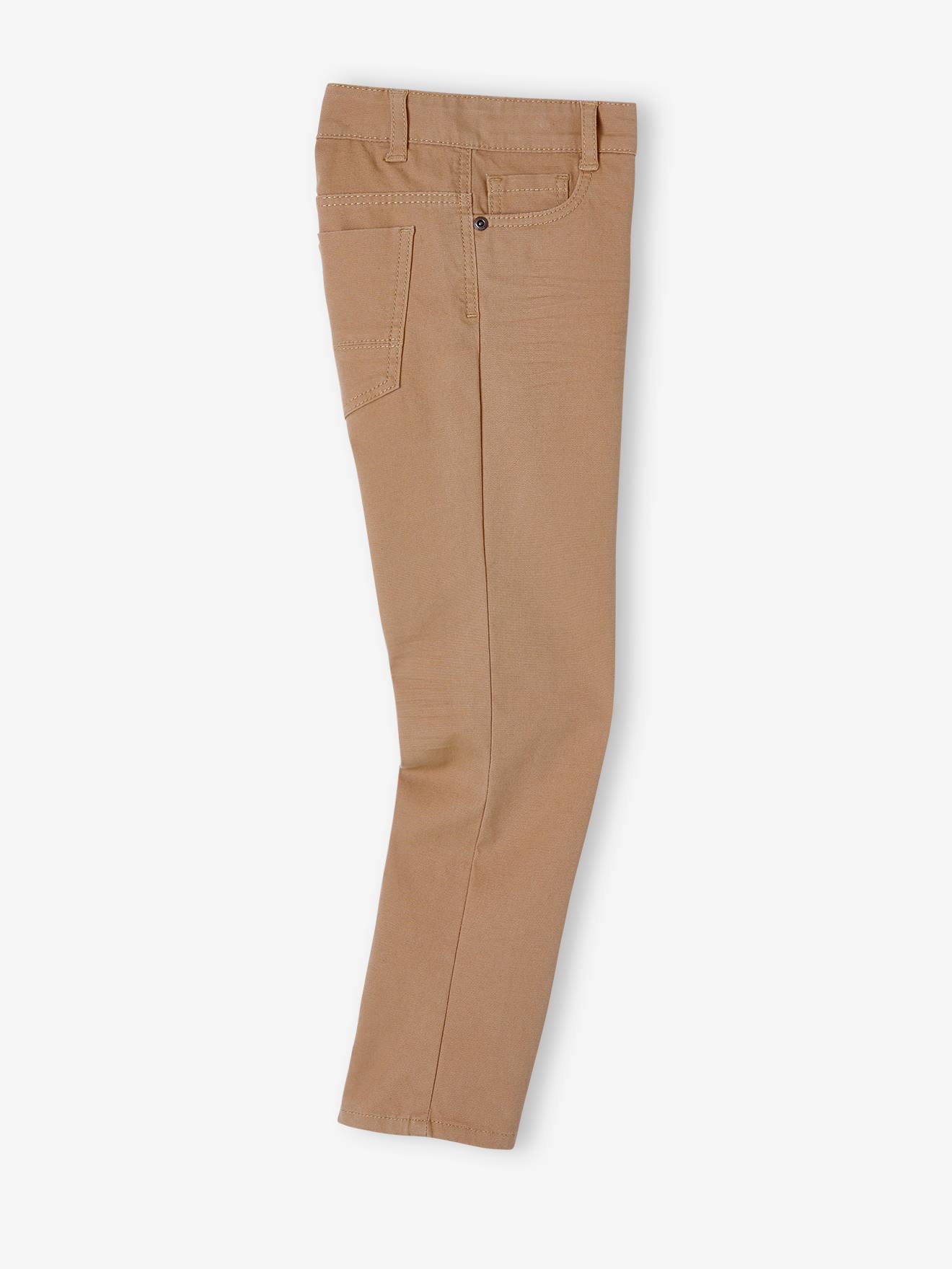 Vertbaudet Die UNVERWÜSTLICHE, robuste Jungen Hose, gerades Bein - khaki