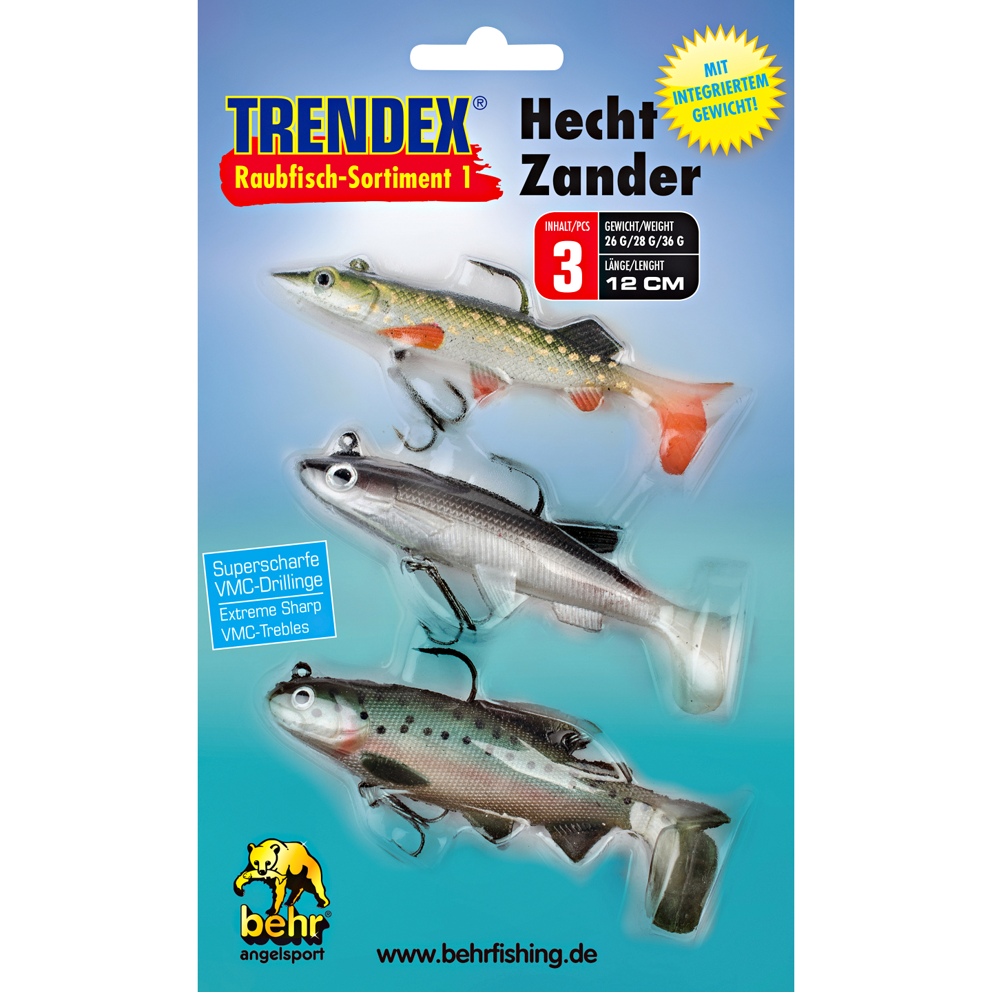 Trendex Raubfisch-Sortiment 1 (Hecht/Zander)