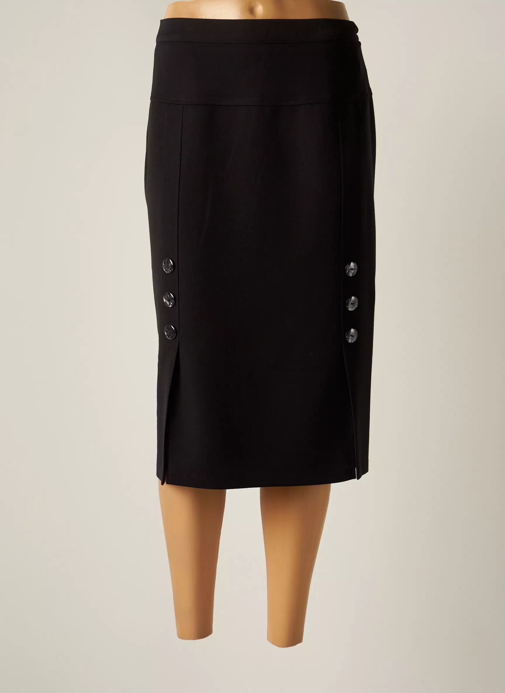 Griffon Jupes Mi Longues Femme couleur noir