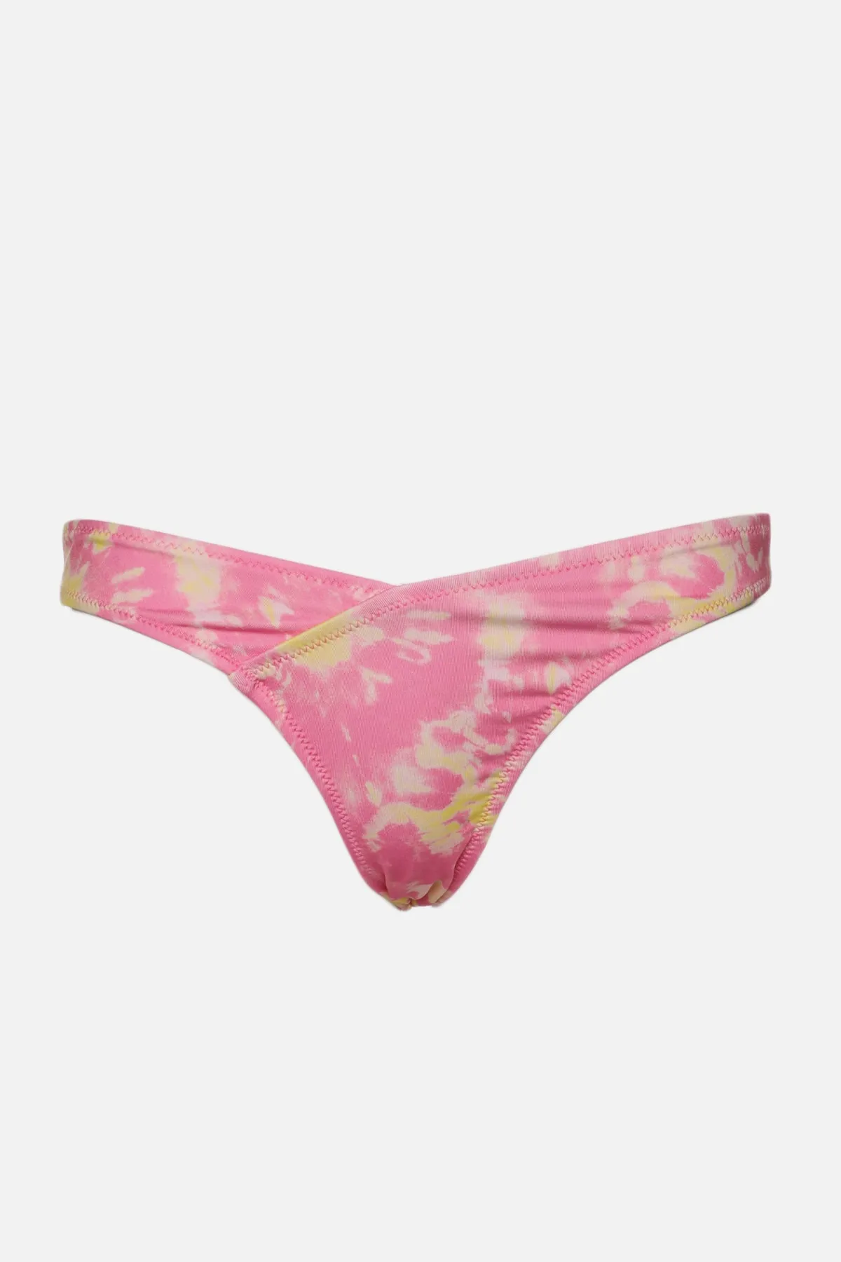 Trendyol Collection  Bikinihose mit Batikmuster und V-Ausschnitt TBESS22BA0024