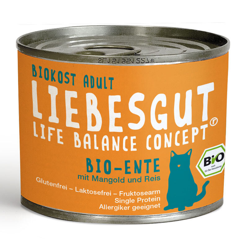 LIEBESGUT Nassfutter LIEBESGUT Biokost Adult 12x200g