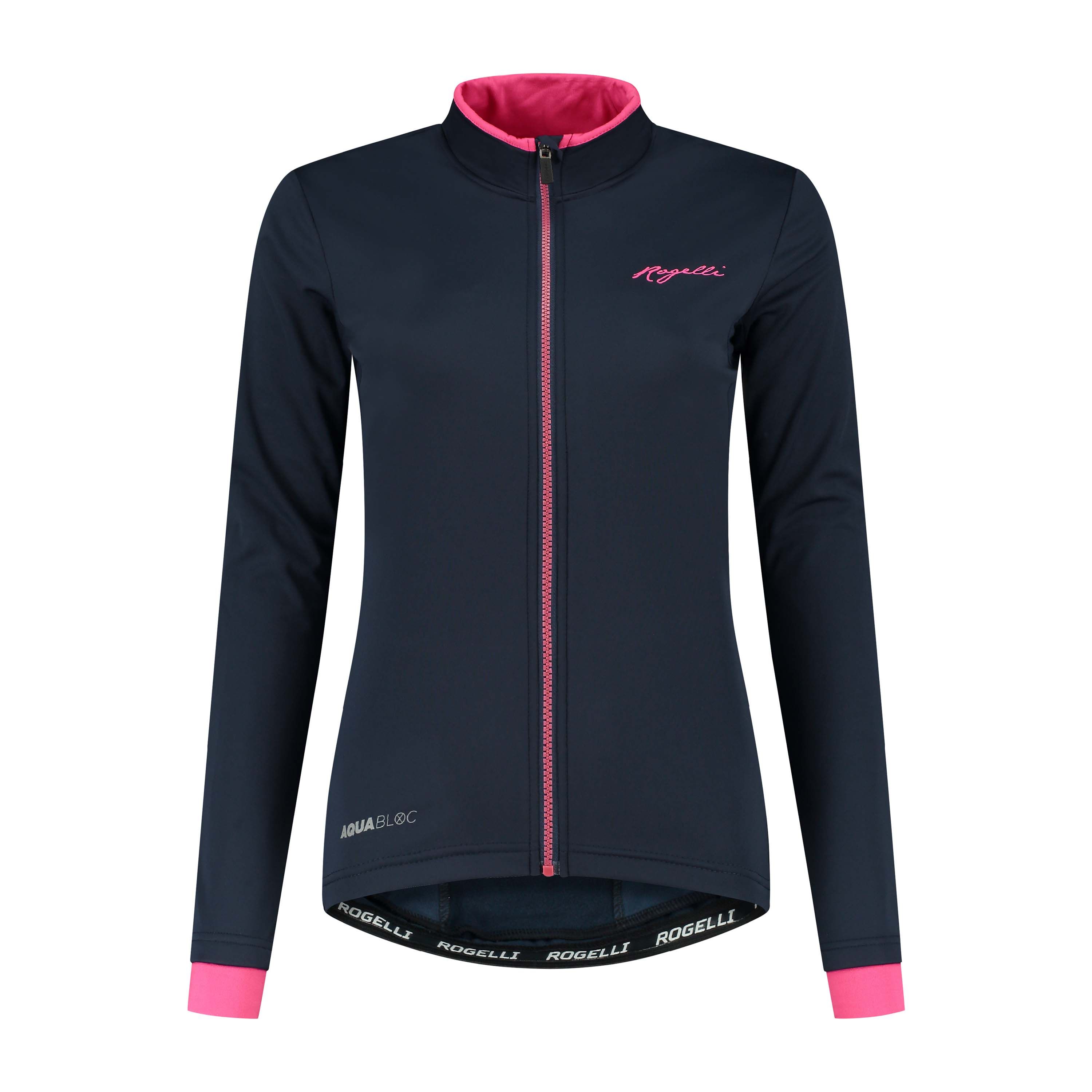 Rogelli Essential Blue Pink Damen Winterjacke