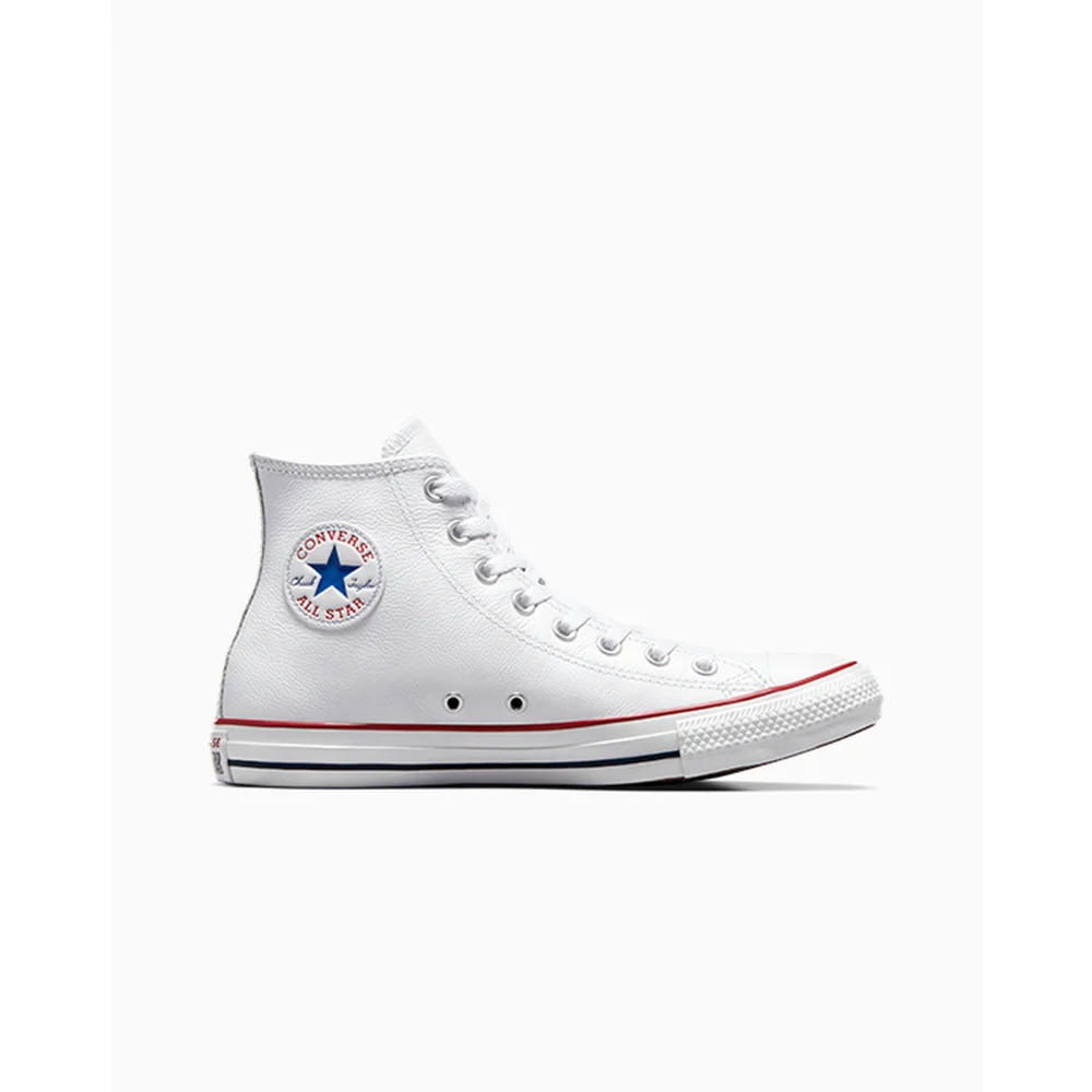 Converse Chuck Taylor All Star Leather Hi 132169C / weiss