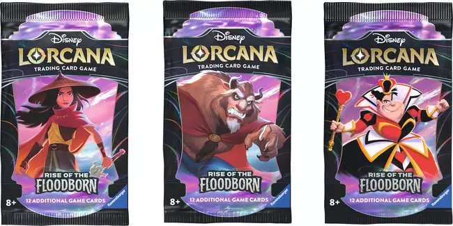 Disney Lorcana: Aufstieg der Flutgestalten - Display mit 24 Booster Packs (Englisch)
