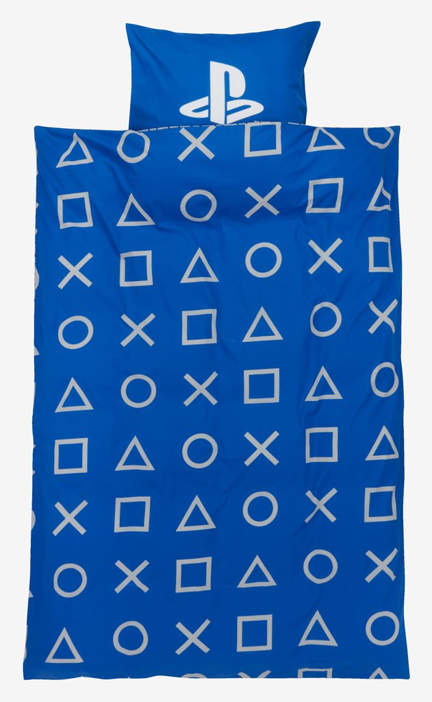 PLAYSTATION Bettwäsche 140x200 blau