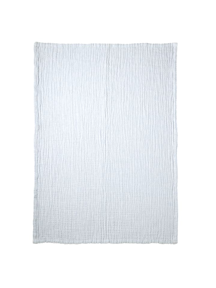 nordic coast company  Babydecke 4 in 1 groß in Hellblau - 90 x 120 cm  günstig kaufen 90 x 120 cm