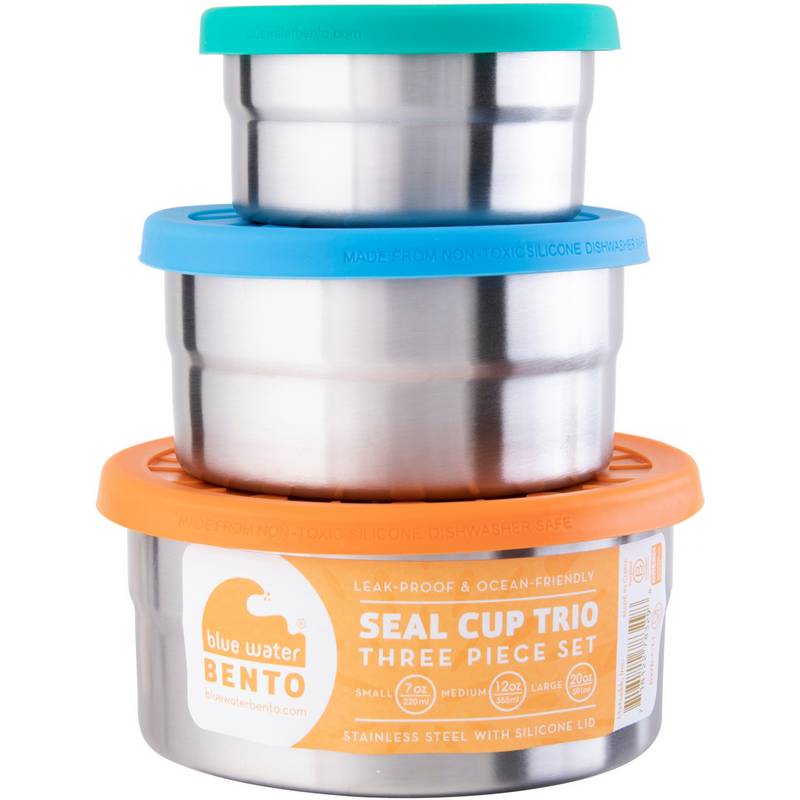 Ecolunchbox Seal Cup Trio Campinggeschirr