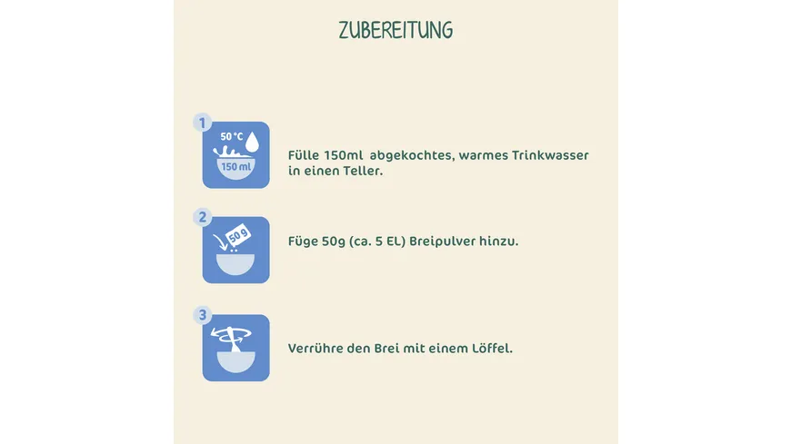 MILUPA Milchbrei Vollkorn Früchte Gute Nacht ab dem 6. Monat 400 g