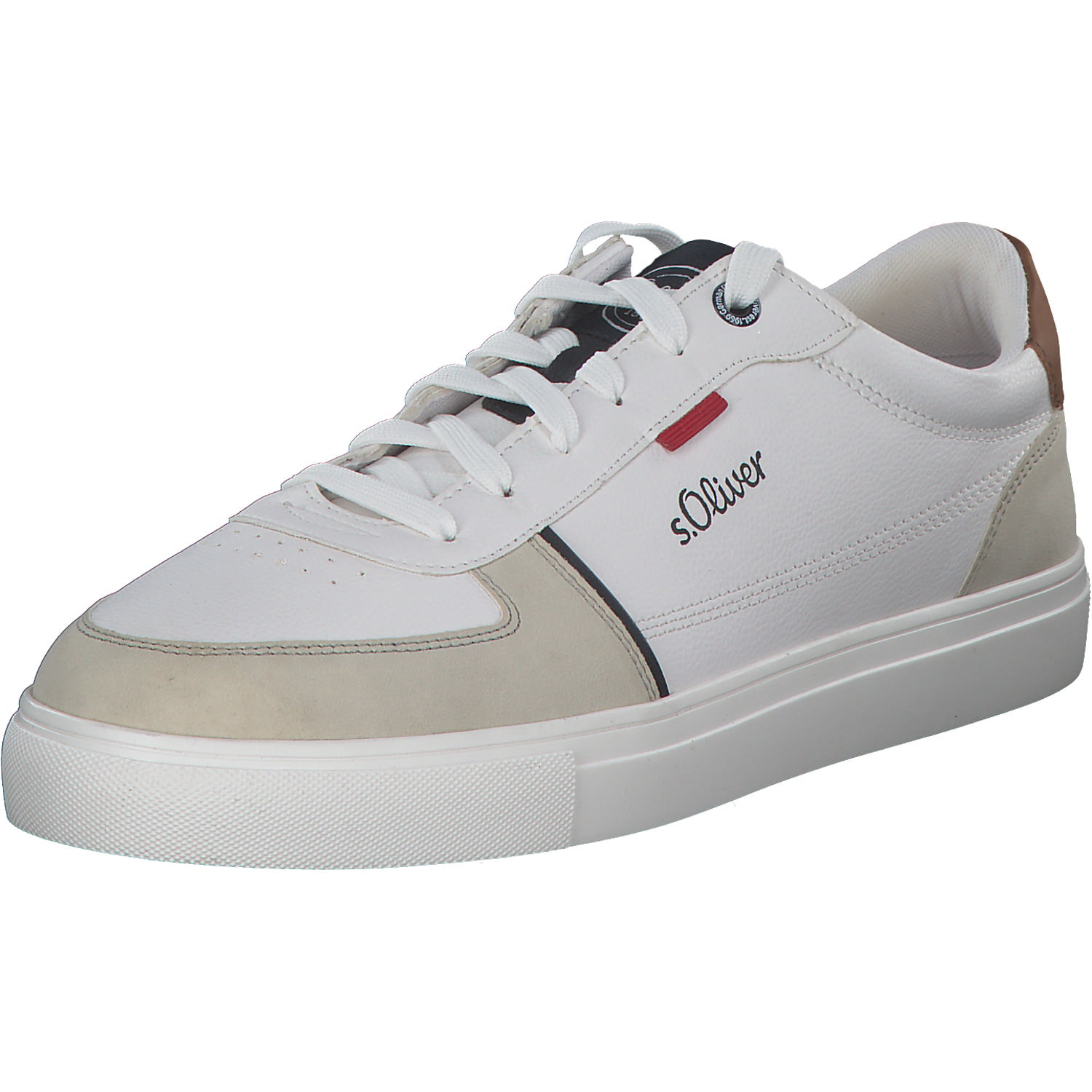 s. Oliver 13621, Sportliche Halbschuhe, Herren, WHITE COMB.