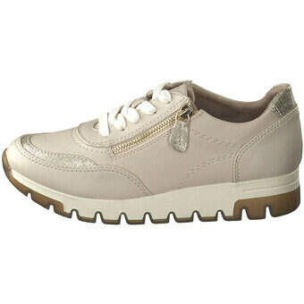 Jana comfort Schnürsneaker in beige