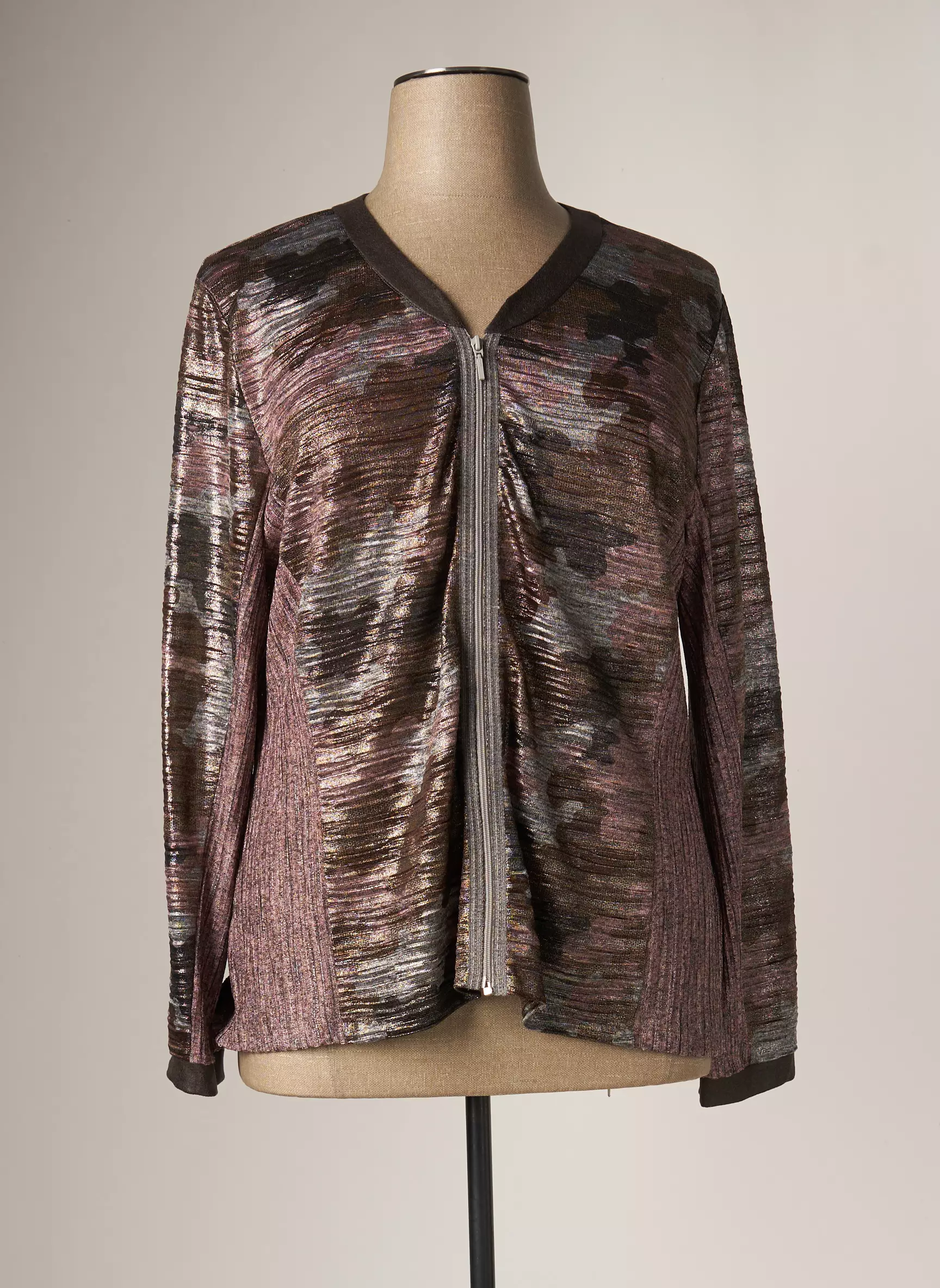 Meri Esca Cardigans Femme couleur marron