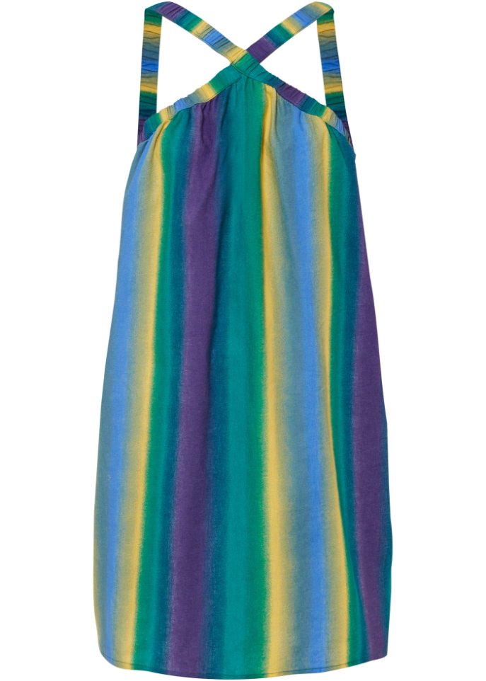 Leinenkleid mit Farbverlauf
