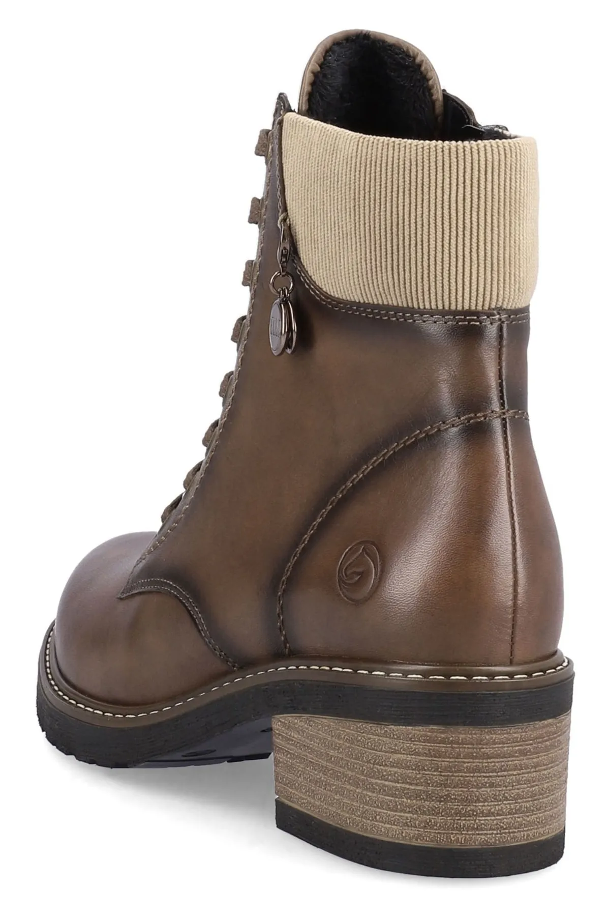 Remonte  Stiefelette - Braun - Blockabsatz