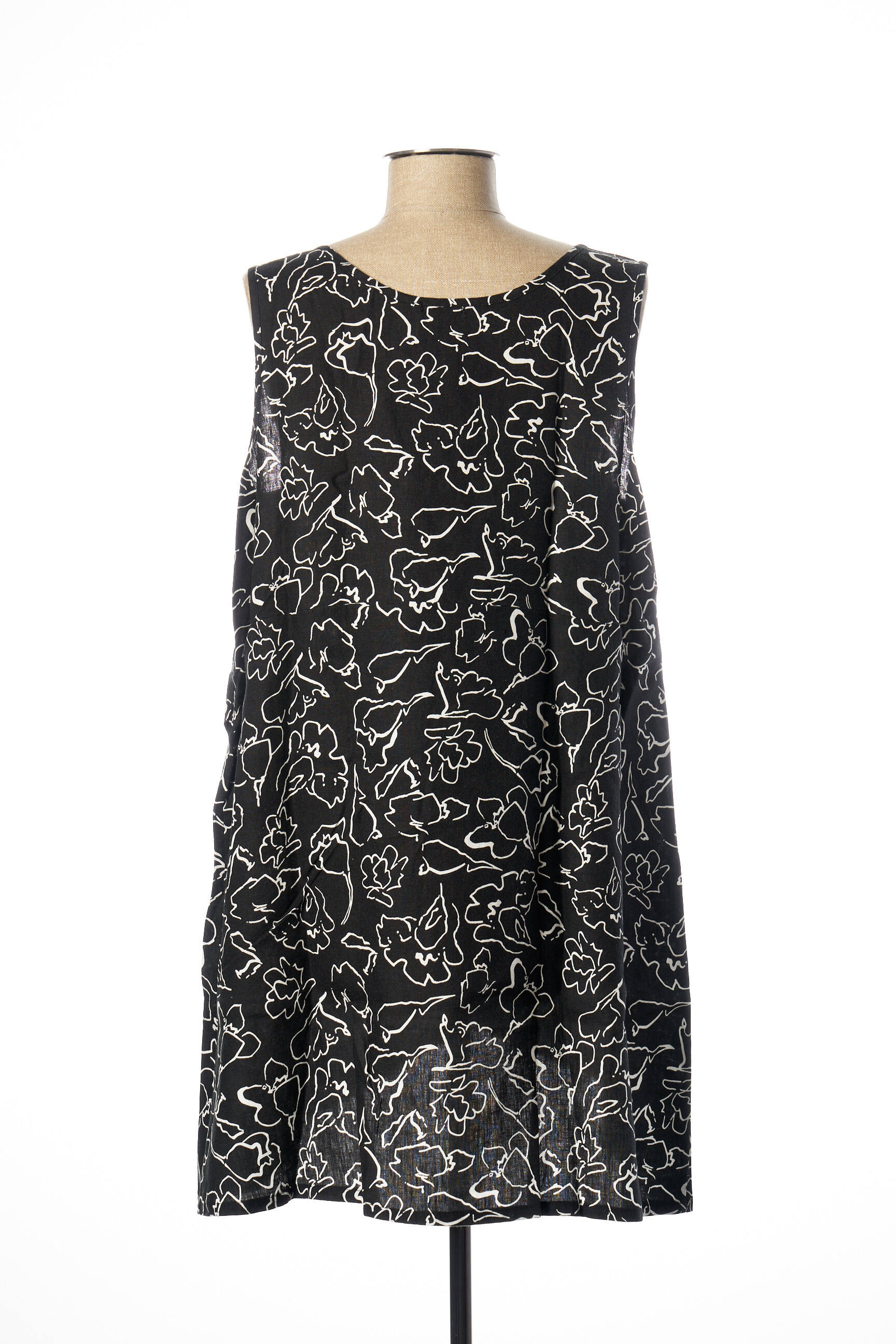 G Oze Tuniquesansmanche Femme couleur noir