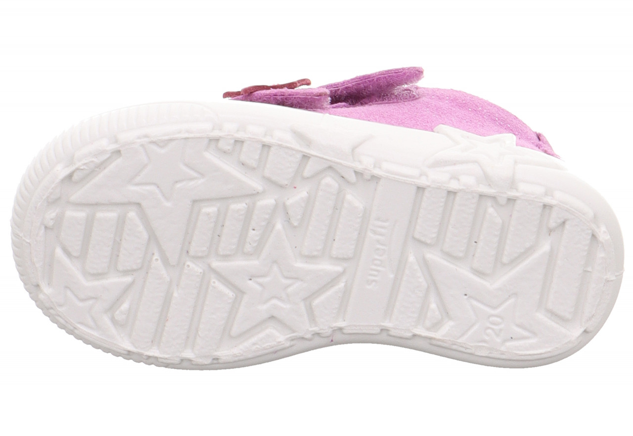 STARLIGHT - LilaSneaker low mit Klettverschluss