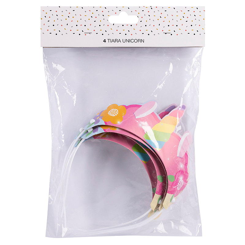 Giform Tiara 4-pk unicorn