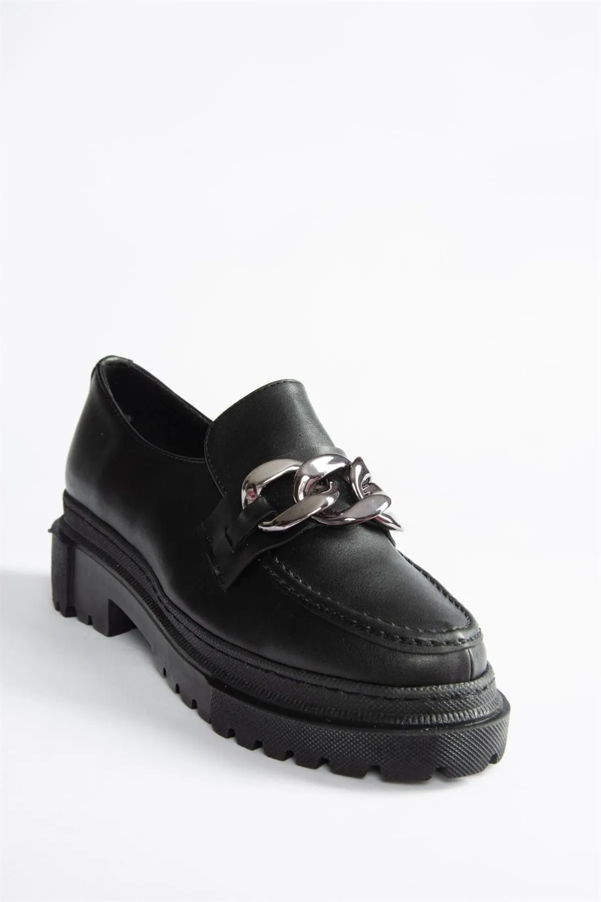 Fox Shoes  Schwarze Damen-Freizeitschuhe mit dicken Sohlen K294760009