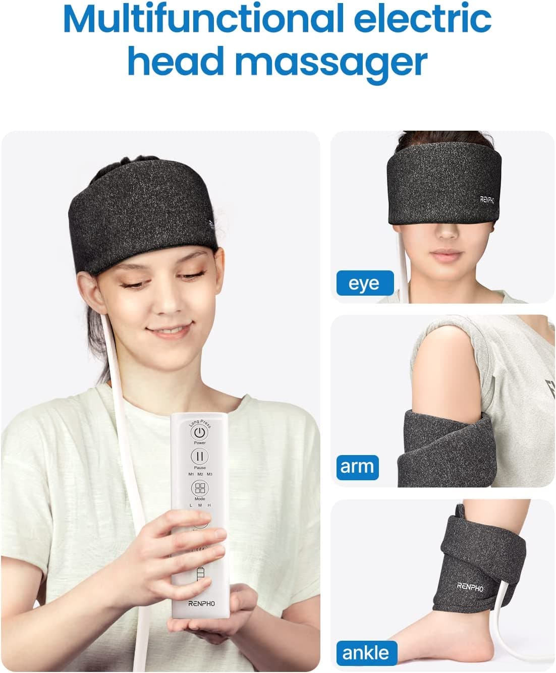 Elektrisches Kopfmassagegerät mit Wärme