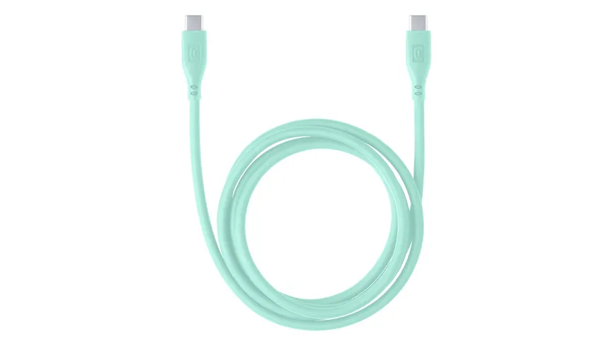 Cellularline Soft Data Cable USB Typ-C/ Typ-C 1,2m Green