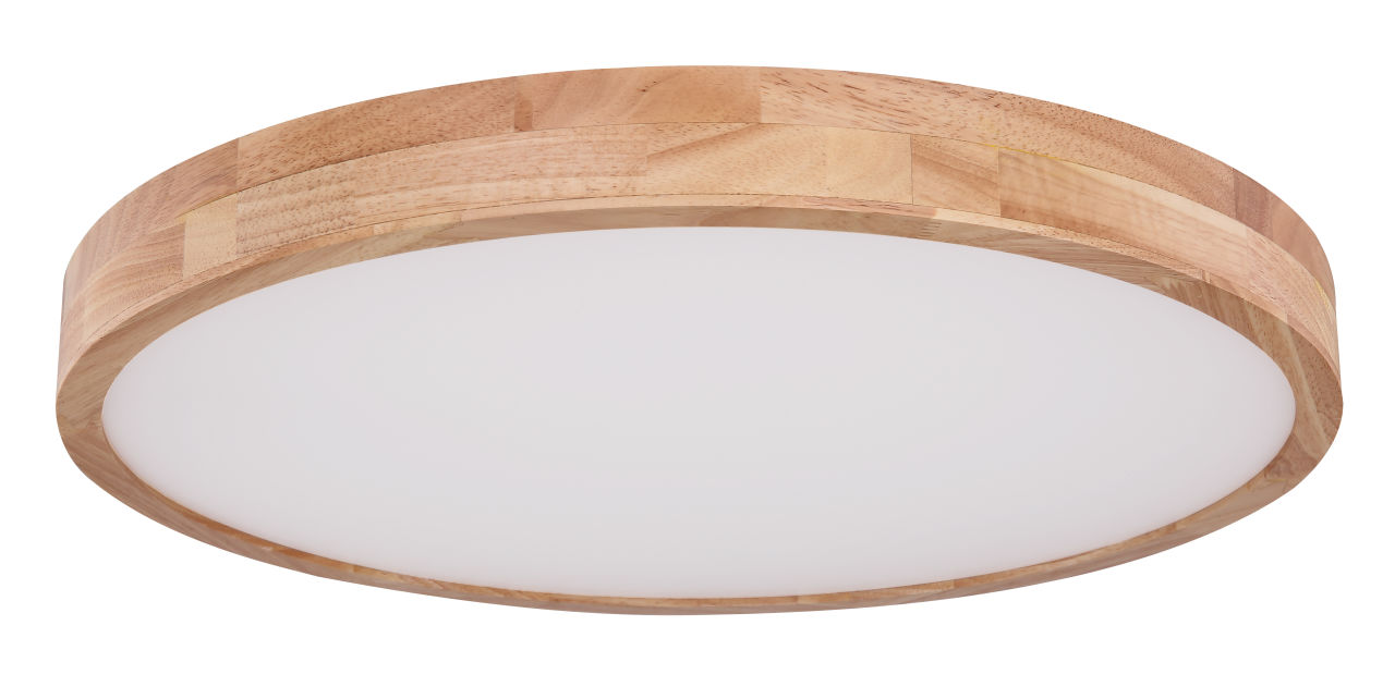 Globo Lighting - RAINER - Deckenleuchte Metall holzoptik, LED