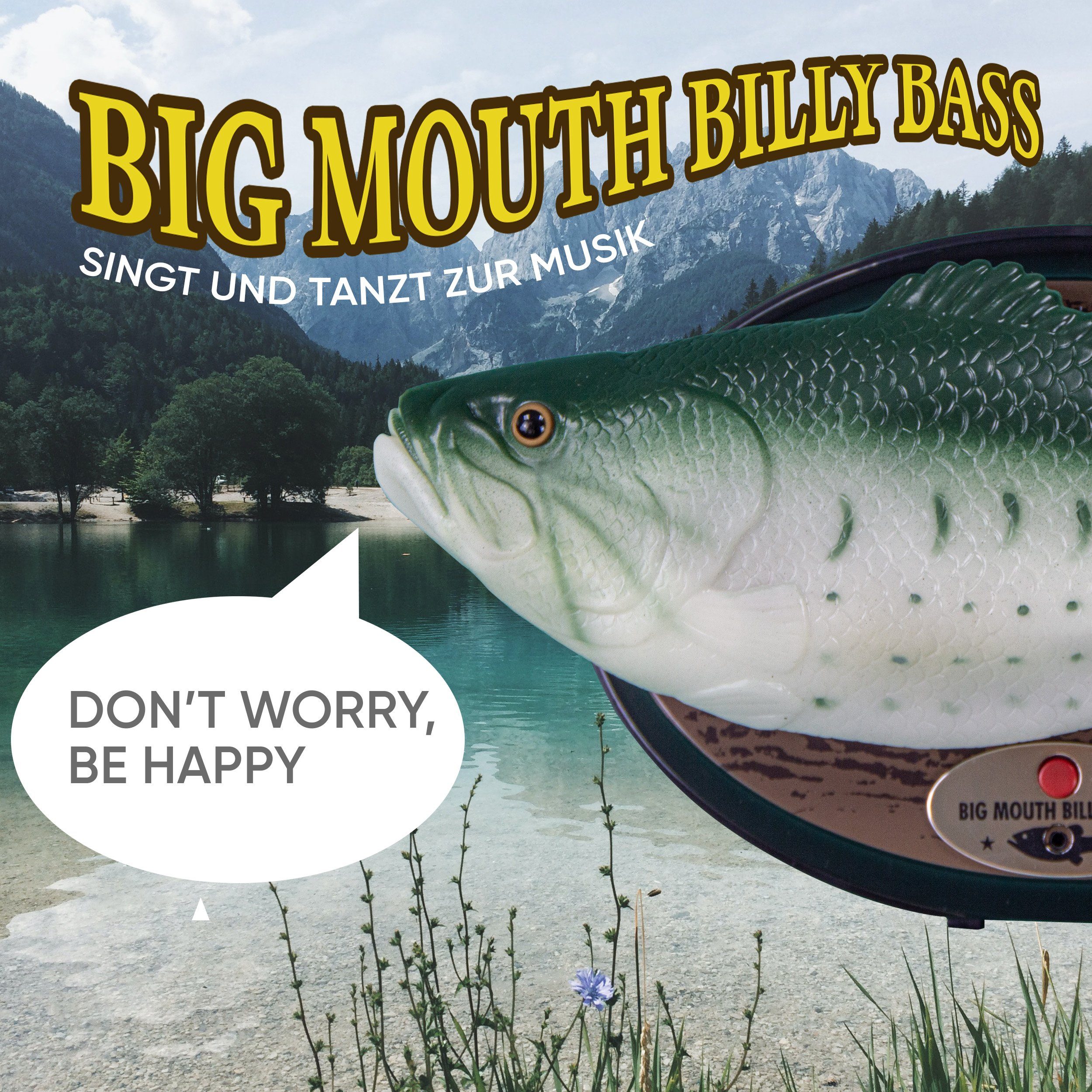 vevendo Dekofigur Big Mouth Billy Bass - Der singende & tanzende Fisch, kultig und originell