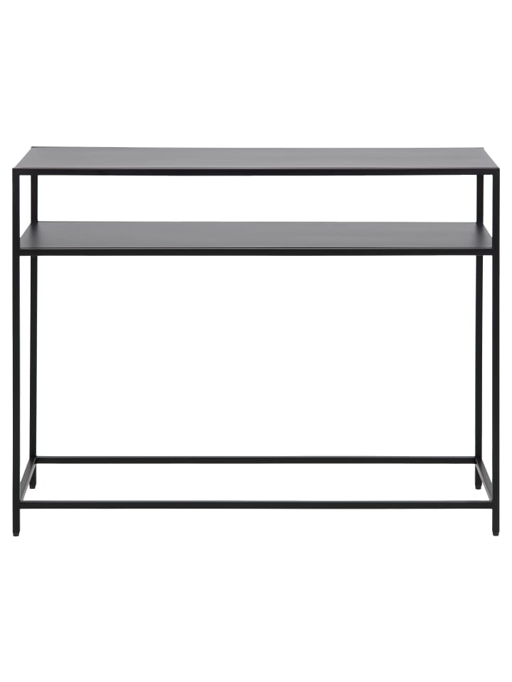 ebuy24 Konsolentisch  Newcastle Schwarz 100 x 35 cm günstig kaufen onesize