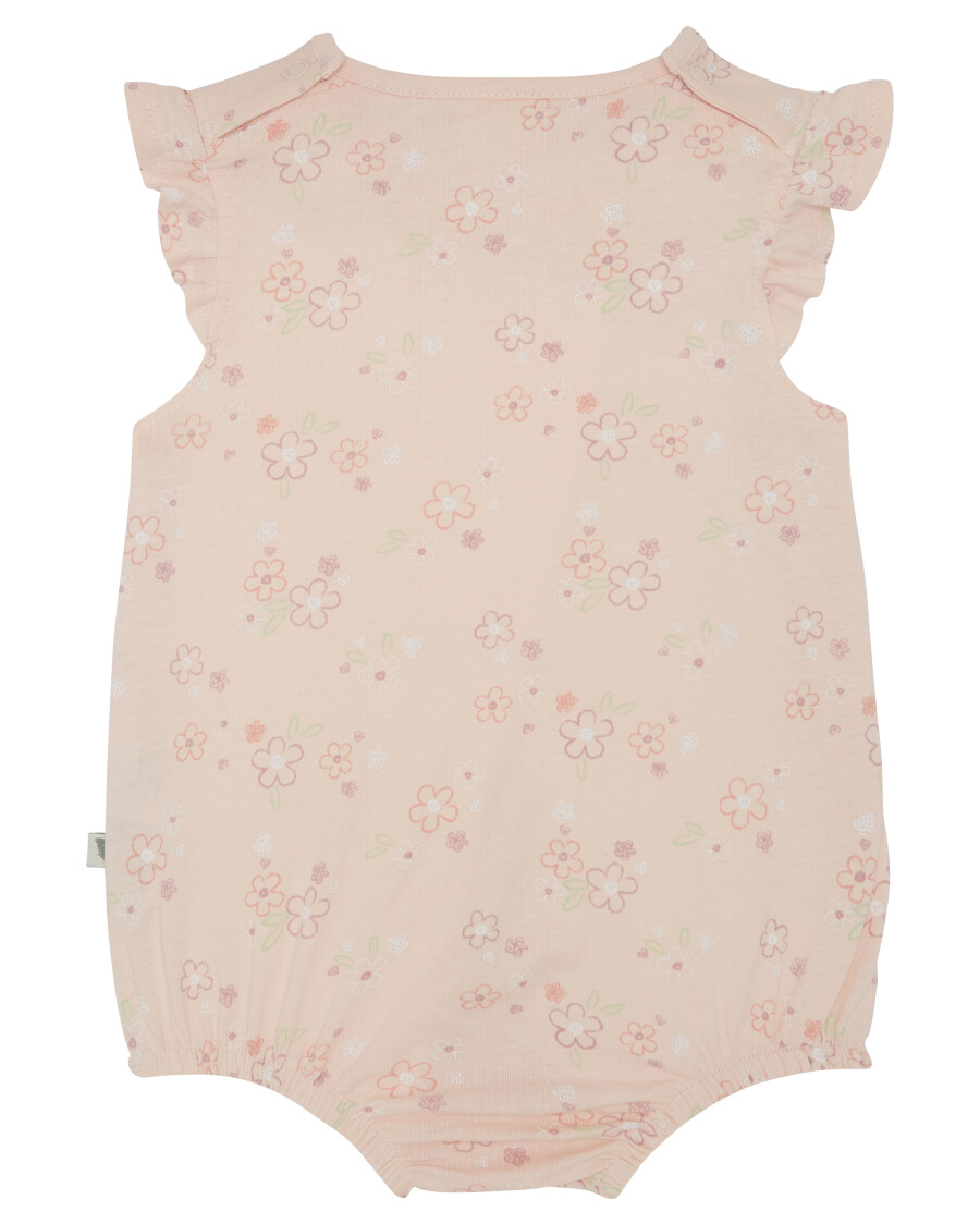Newborn Strampler Blumen