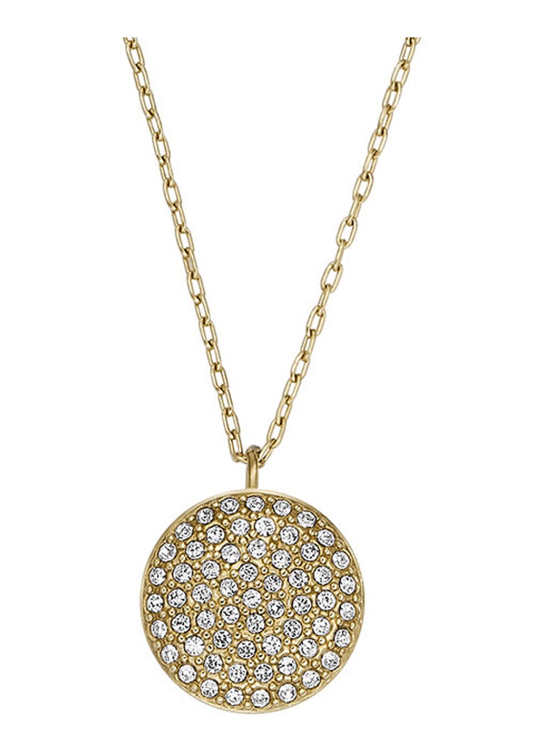 Collana Fossil Sadie con pietra di vetro JF04544710
