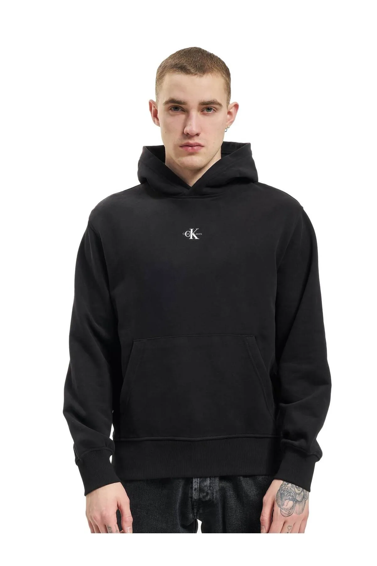 Calvin Klein  Unisex Calvin Klein Jeans Mikro Monologo Hoodie