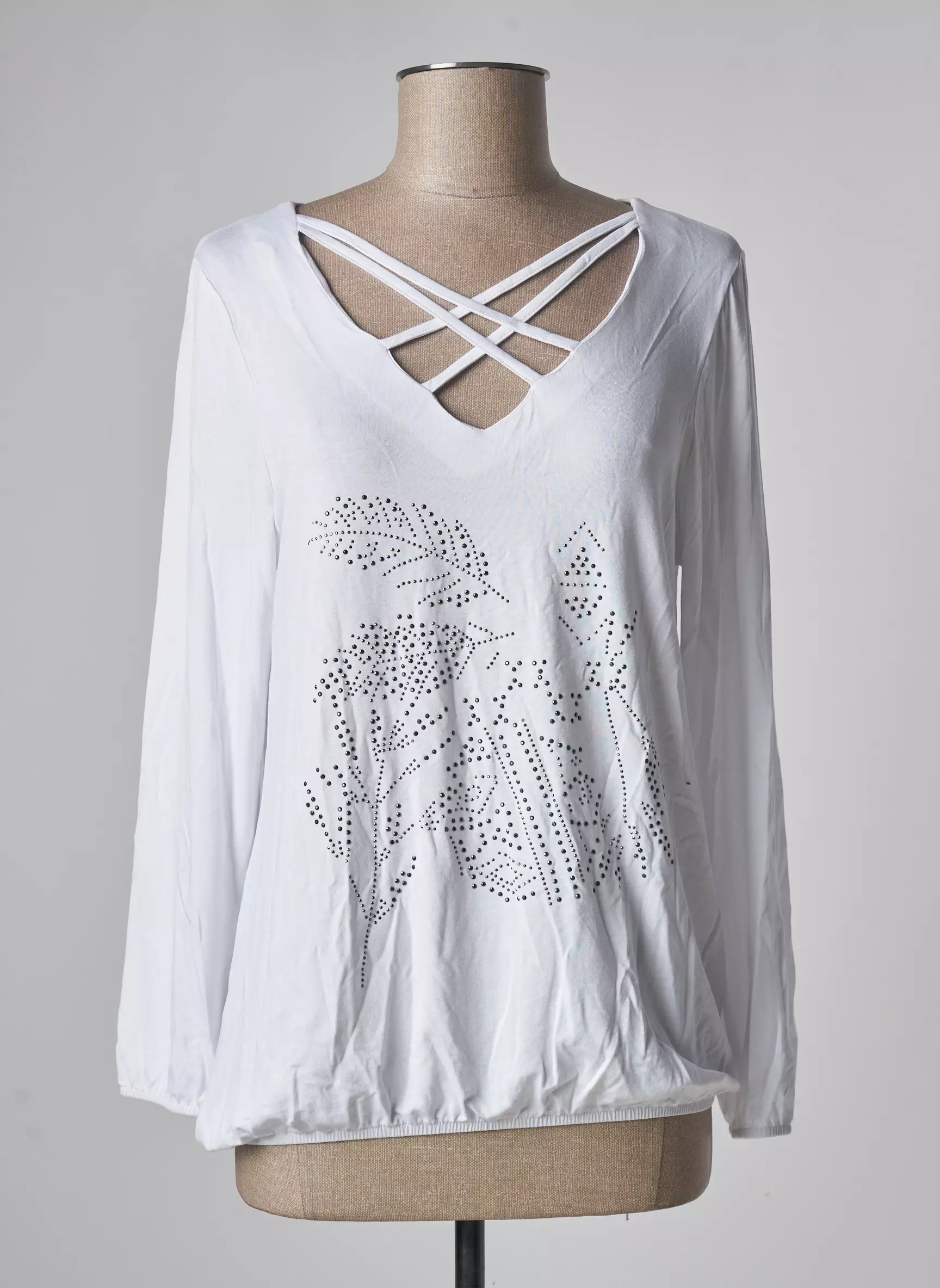 Multiples Tshirts Femme couleur blanc