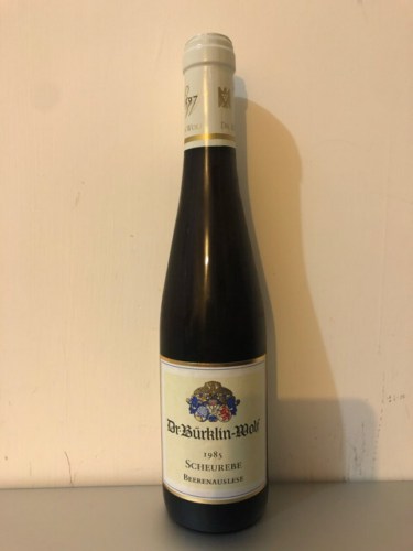 Dr. Bürklin-WolfScheurebe Beerenauslese 1985