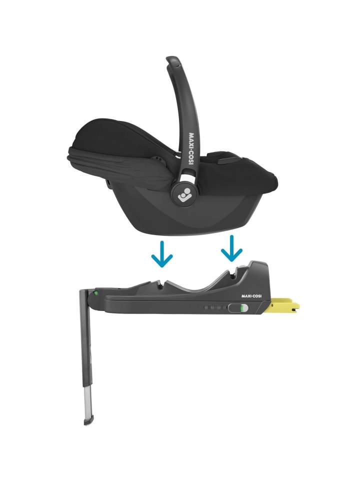 Maxi-Cosi CabrioFix I-Size Babyschale Essential Black in Schwarz ab 0 Monate günstig kaufen onesize