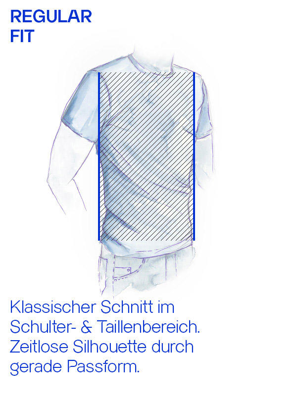 JUVIA, T-Shirt, Baumwolle, grau meliert