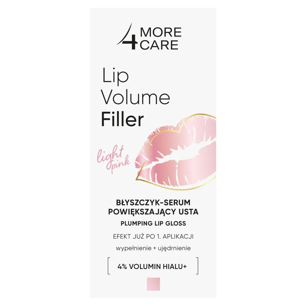 More4Care Lip Volume Filler серум за попуњавање усана, сјајно розе