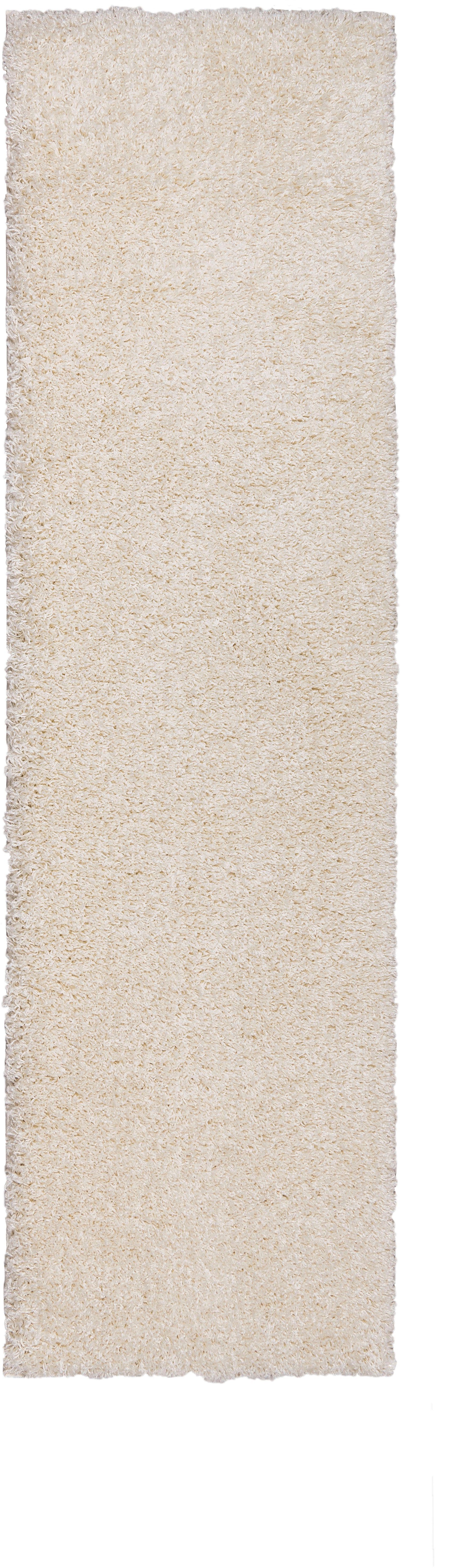 Läufer Shaggy Soft, Bruno Banani, rechteckig, Höhe: 30 mm, Läufer, Brücke, gewebt, Uni-Farben, besonders weich