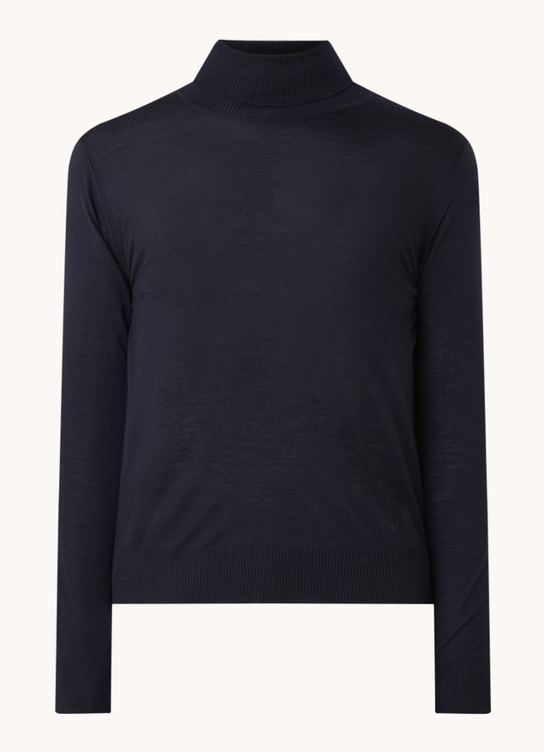 Emporio Armani Fine-knit wool turtleneck