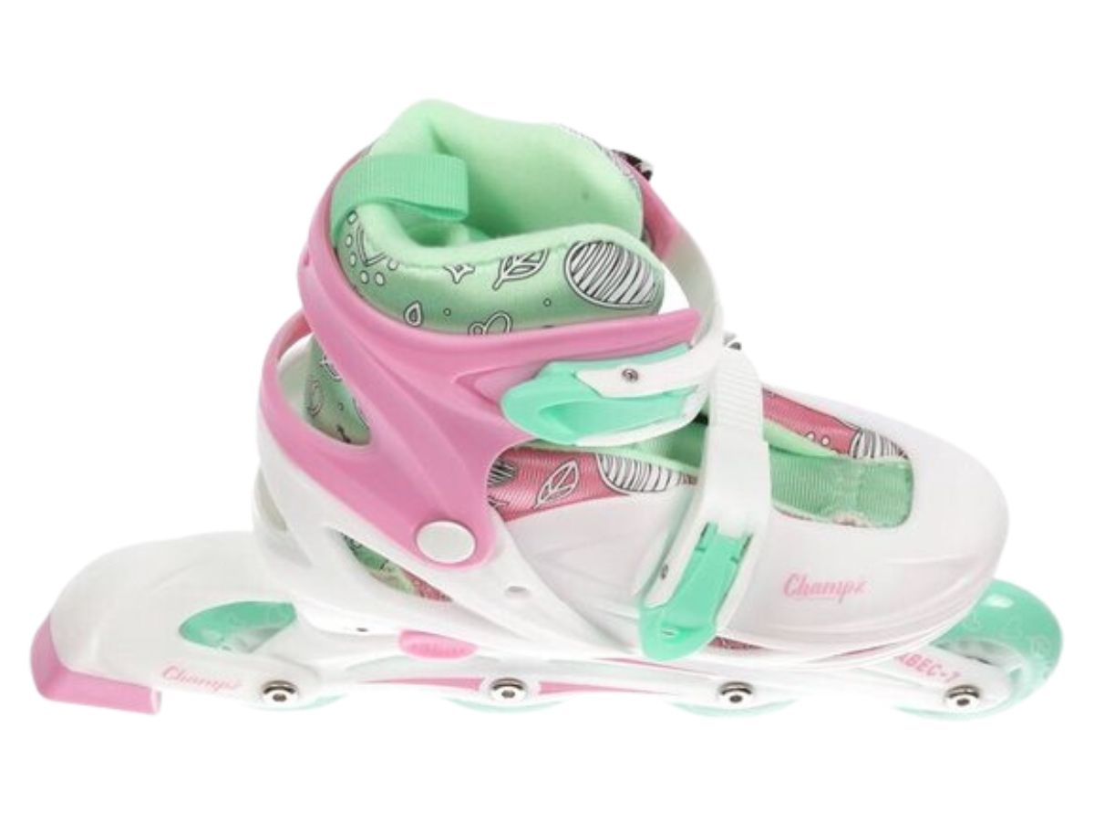 Champz Pastell ABEC7 Hardboot verstellbare Inline-Skates