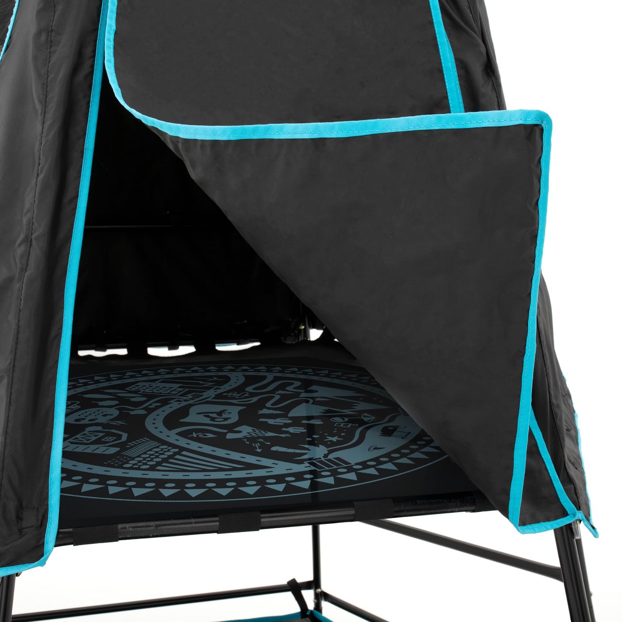 50NRTH TP Toys Klettergerüst Spielturm Explorer schwarz