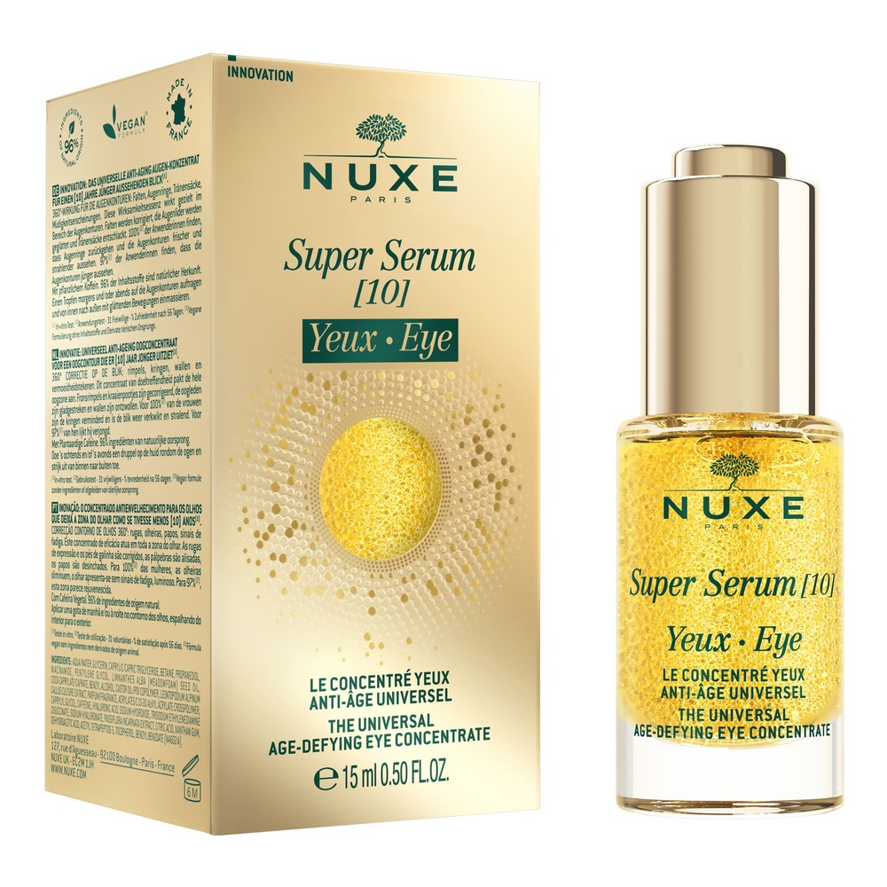Nuxe Super Serum [10] Yeux - Le concentré yeux anti-âge universel - 15ml Sérum contour de yeux