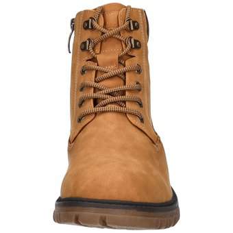 Relife Schnür Boots in gelb