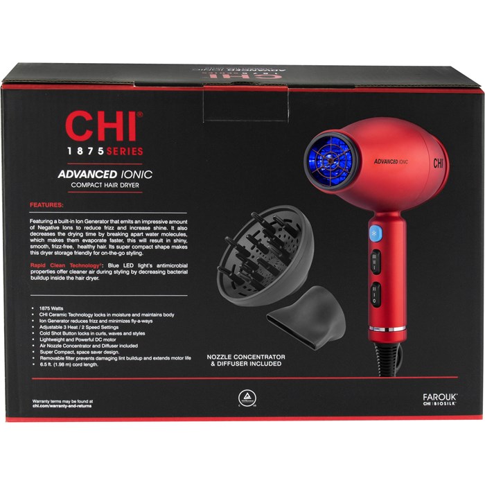 Advanced Ionic Compact Hair Dryer