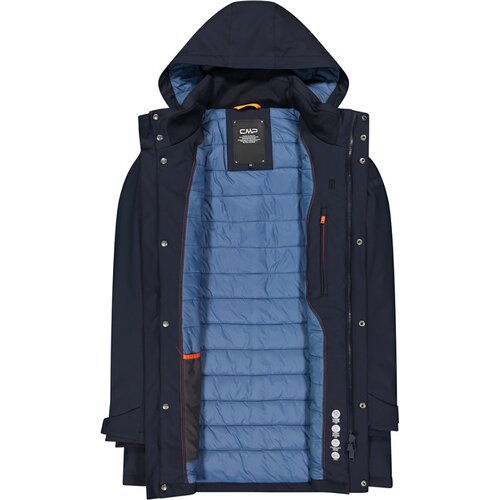 HERREN JACKE MAN PARKA SNAPS HOOD