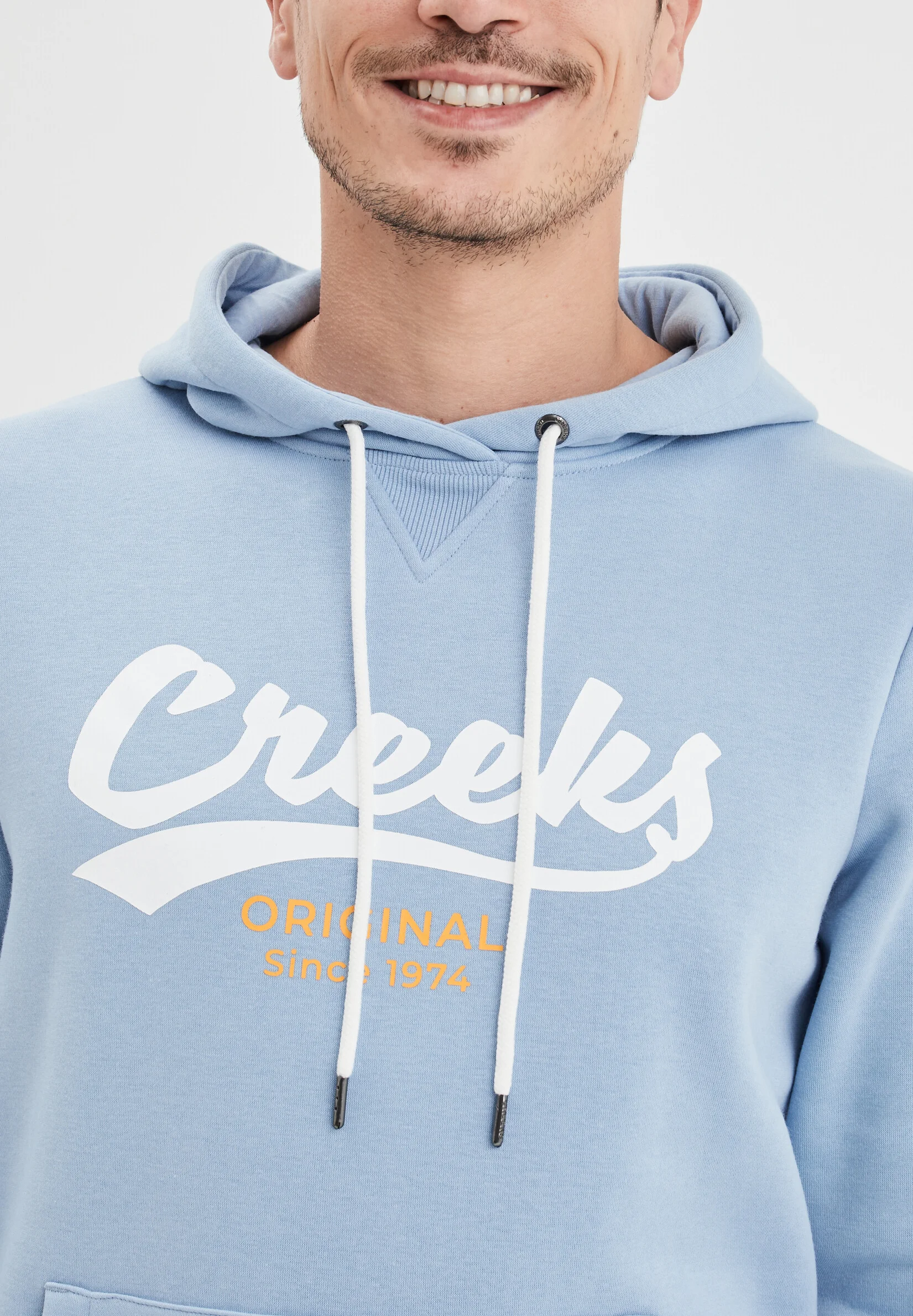 Sudadera con capucha Creeks INSPIRACIÓN AMERICANA MODA FRESCA FÁCIL