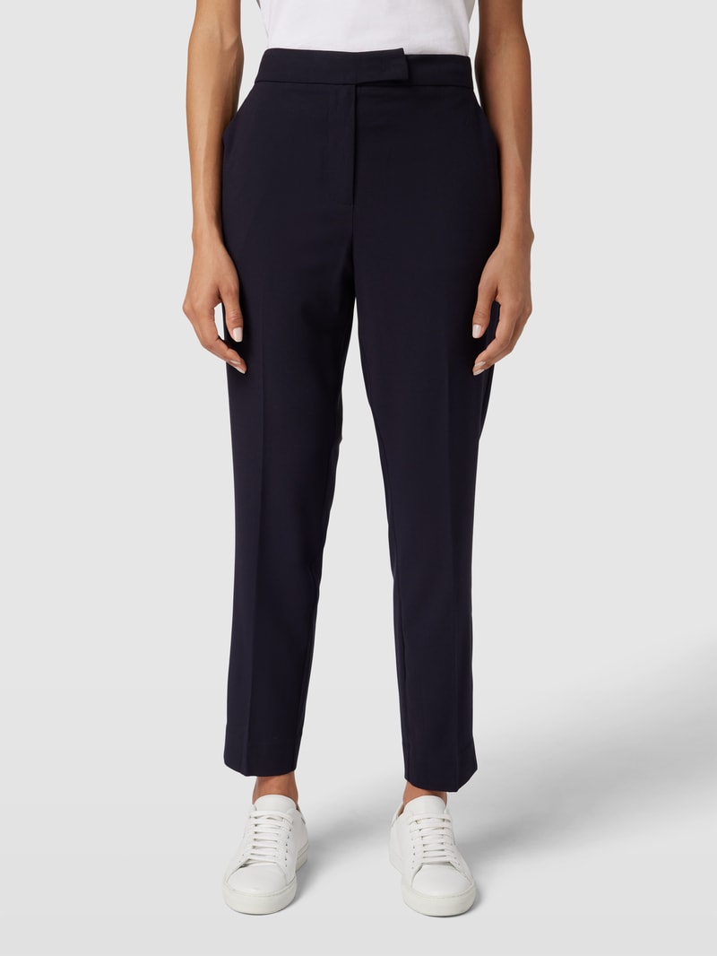 Stoffhose mit Viskose-Anteil in marineblau
