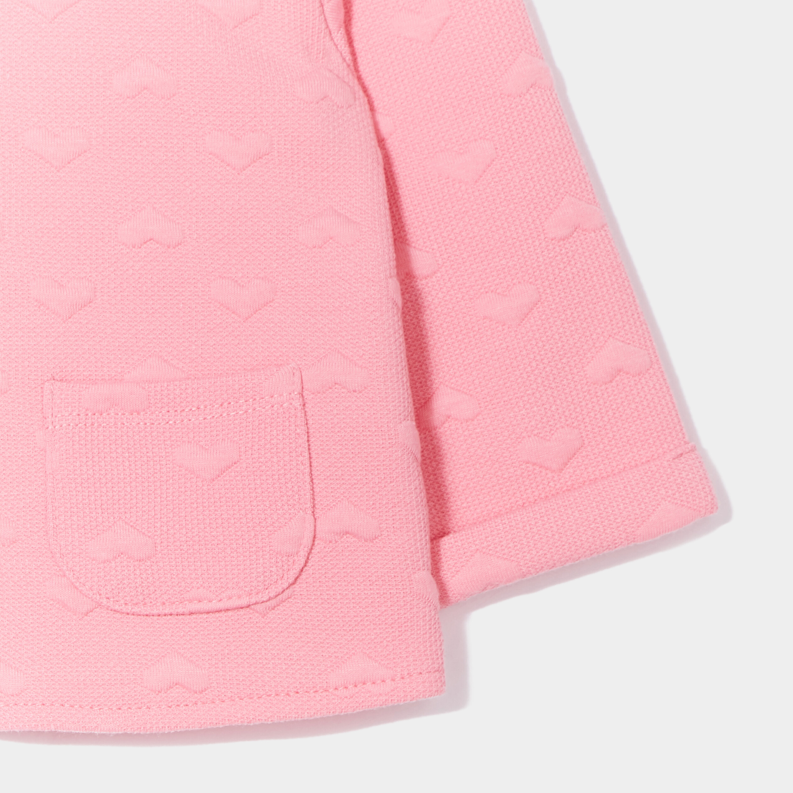 Gilet droit boutonné Kimbaloo rose bébé fille | La Halle