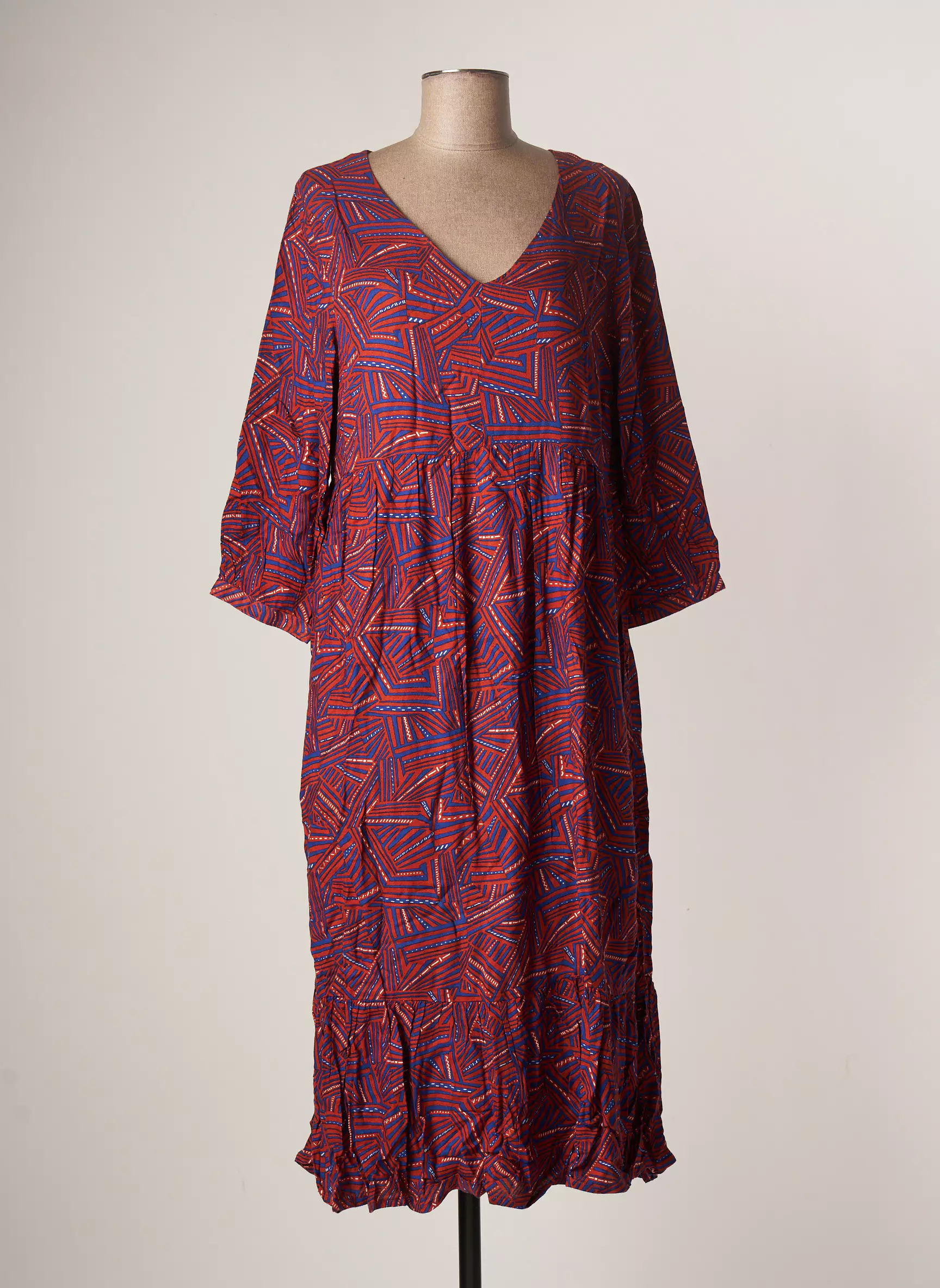 La Fiancee Du Mekong Robes Mi Longues Femme couleur marron